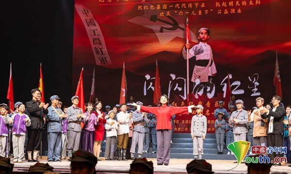 红军小学再现经典 红色音乐剧《闪闪的红星》在京公演(图3)