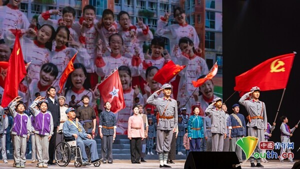 红军小学再现经典 红色音乐剧《闪闪的红星》在京公演(图4)