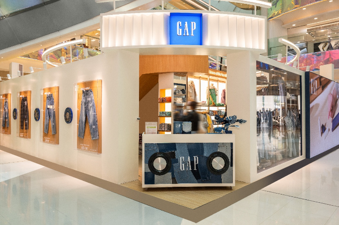 GAP音乐快闪空间与全新门店登陆北京apm商场(图3)