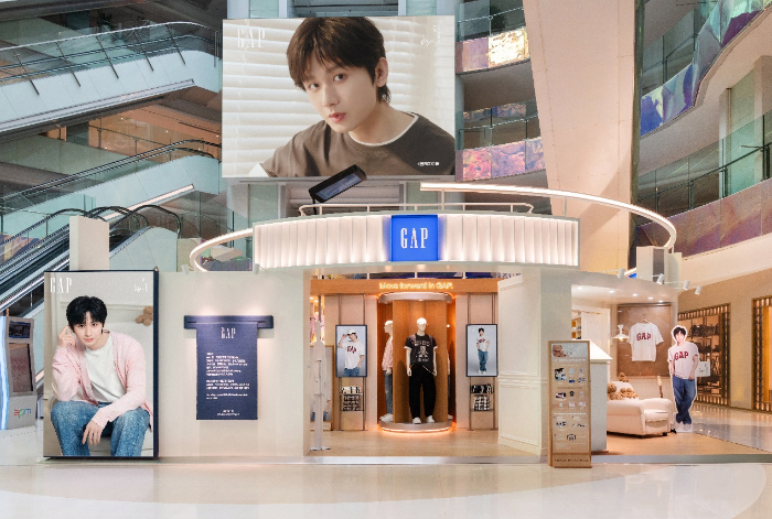 GAP音乐快闪空间与全新门店登陆北京apm商场(图1)